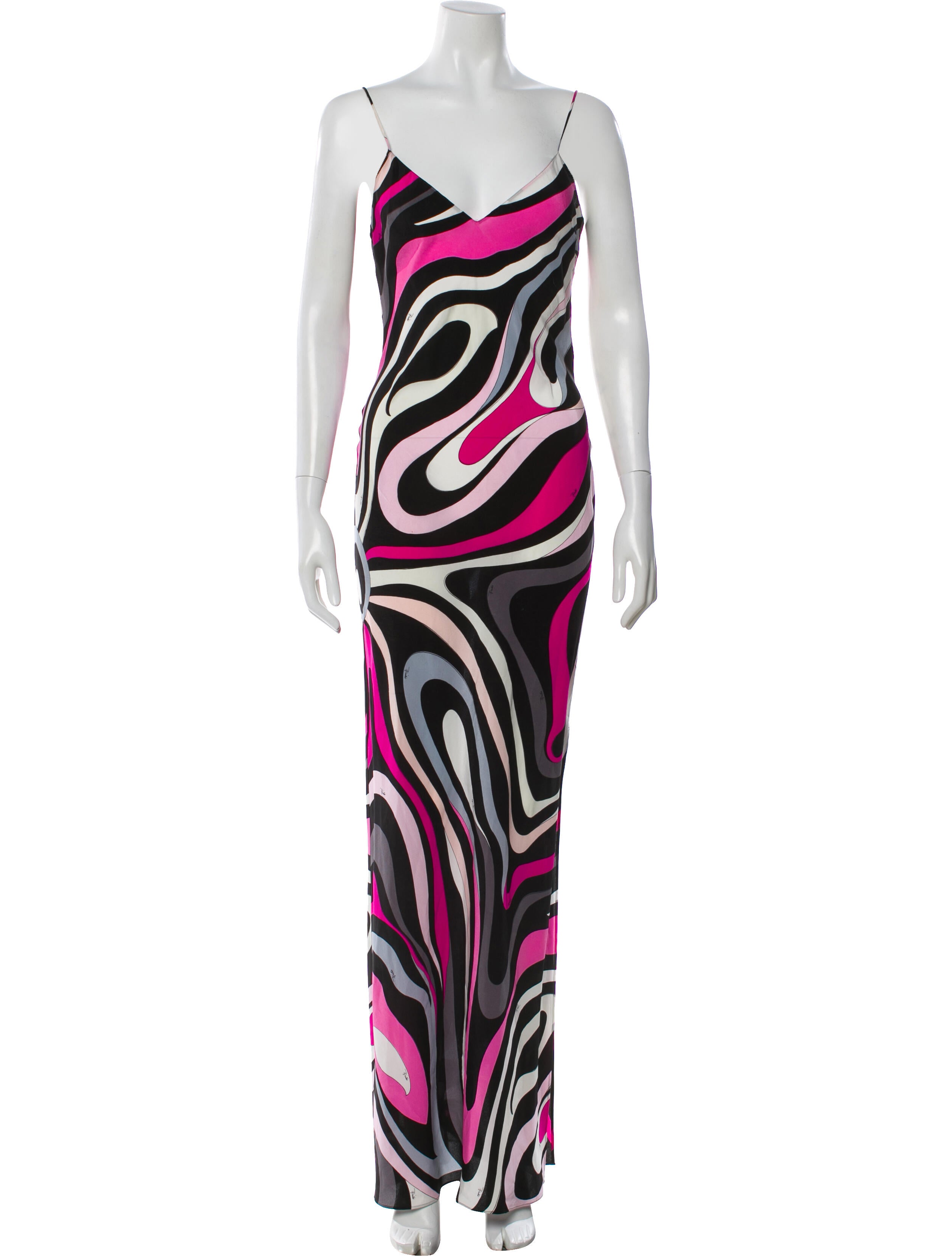 Emilio Pucci Silk Long Dress