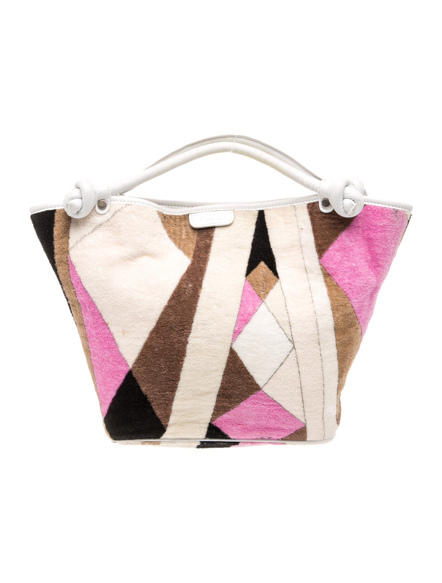 Emilio Pucci Leather Top Handle Bag