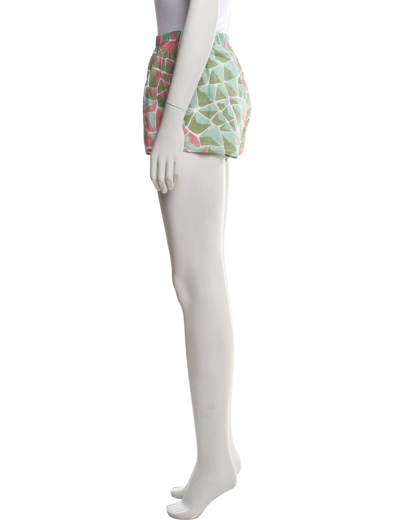 Emilio Pucci Printed Mini Shorts