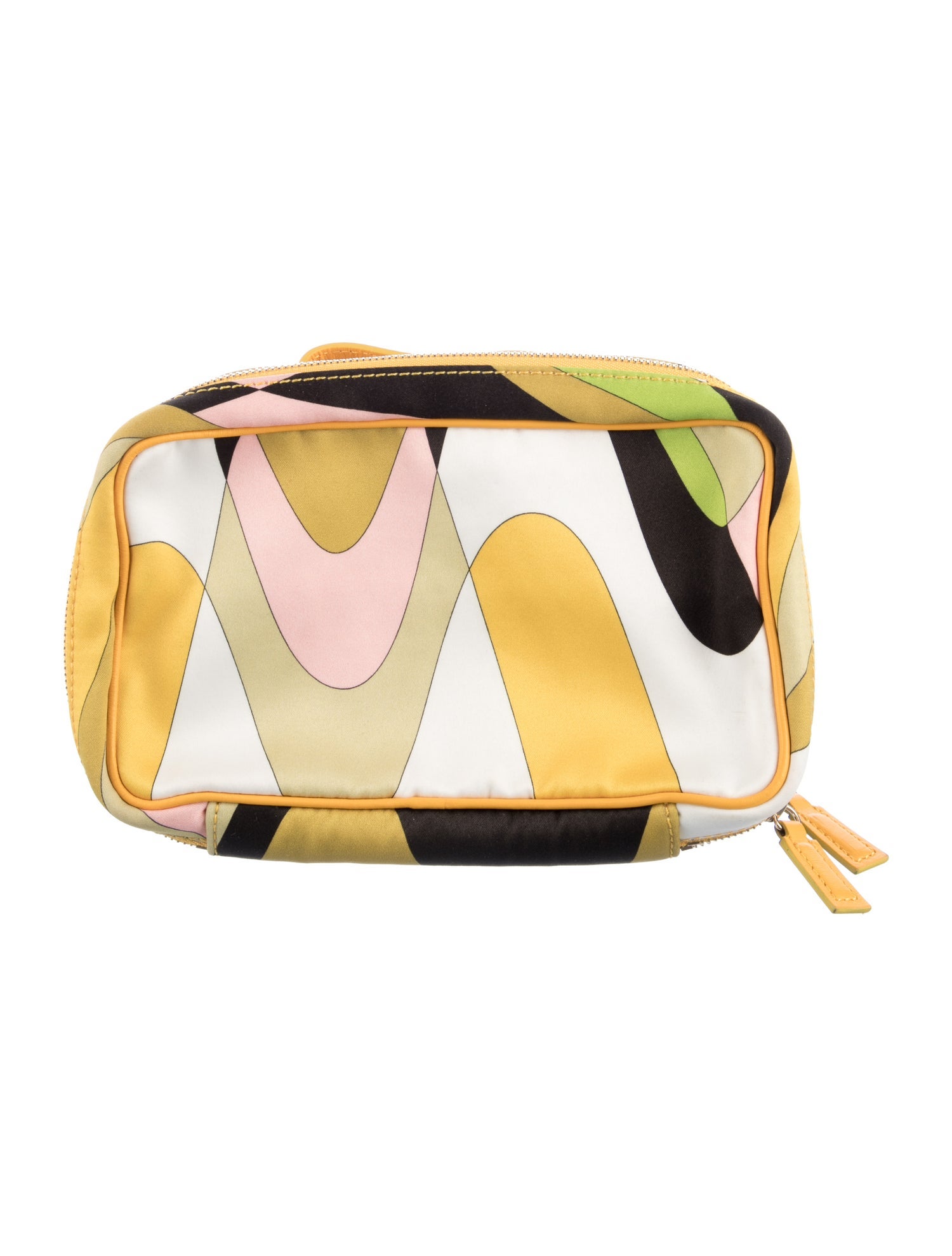 Emilio Pucci Printed Nylon Cosmetic Travel Case