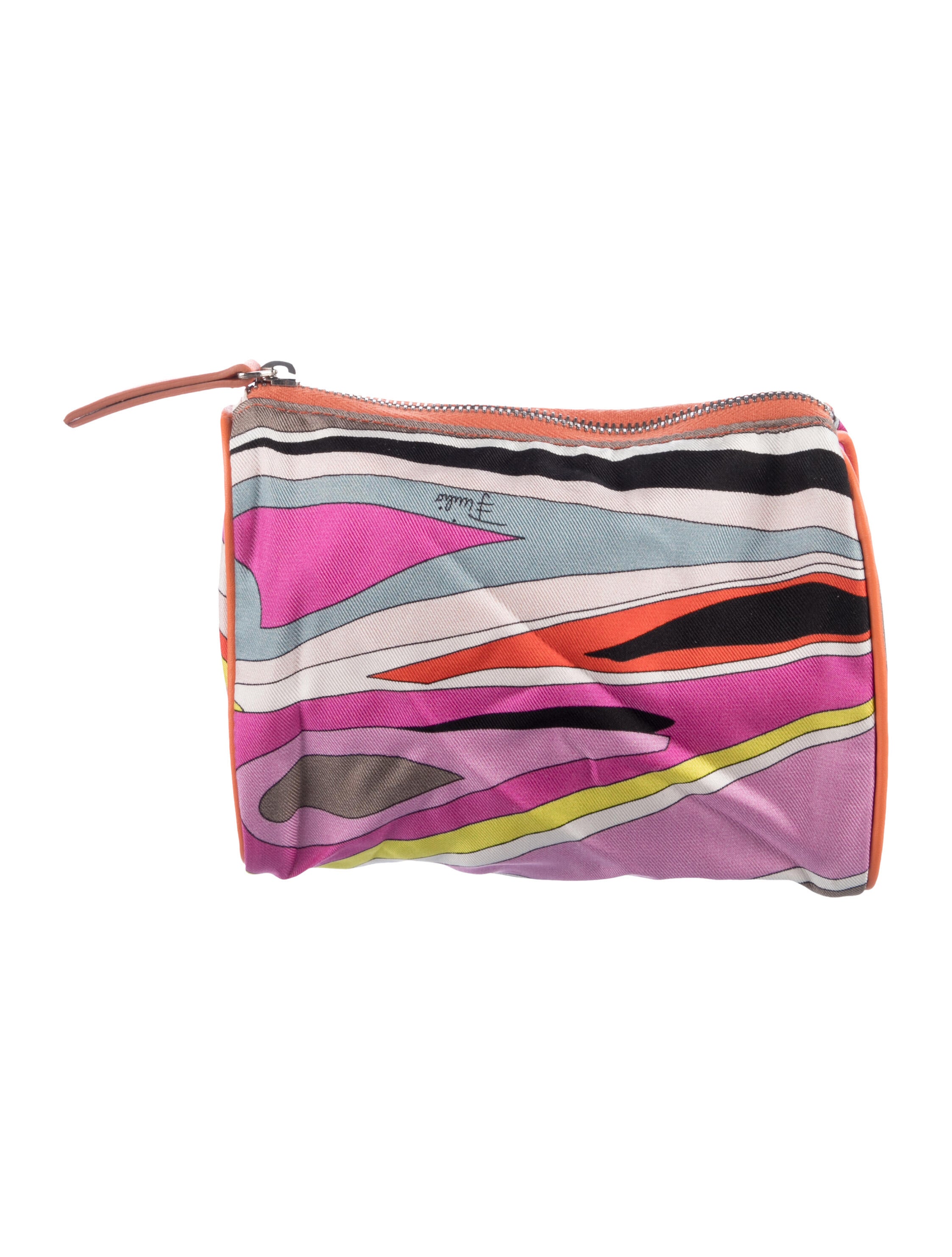 Emilio Pucci Printed Nylon Cosmetic Bag