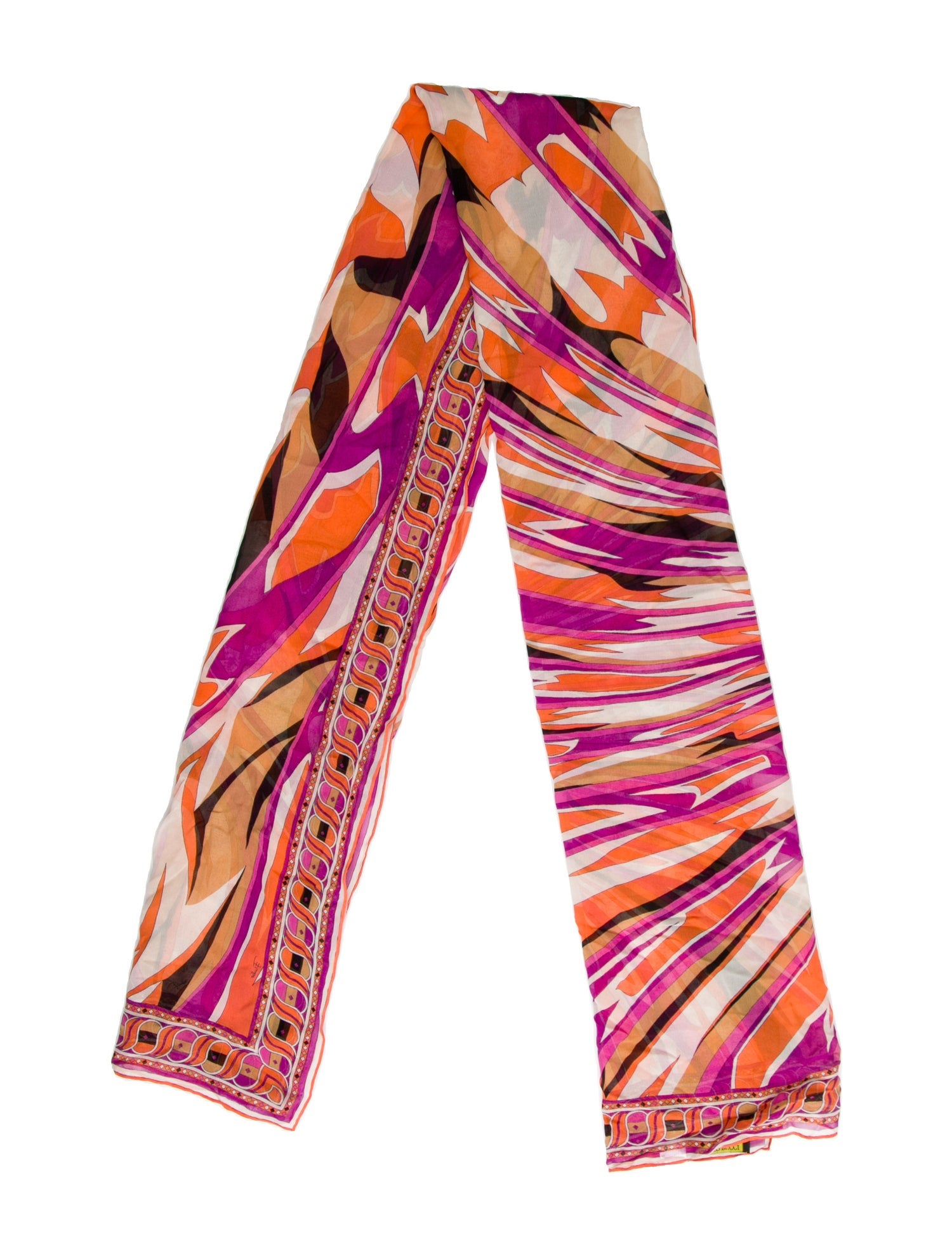 Emilio Pucci Silk Printed Scarf