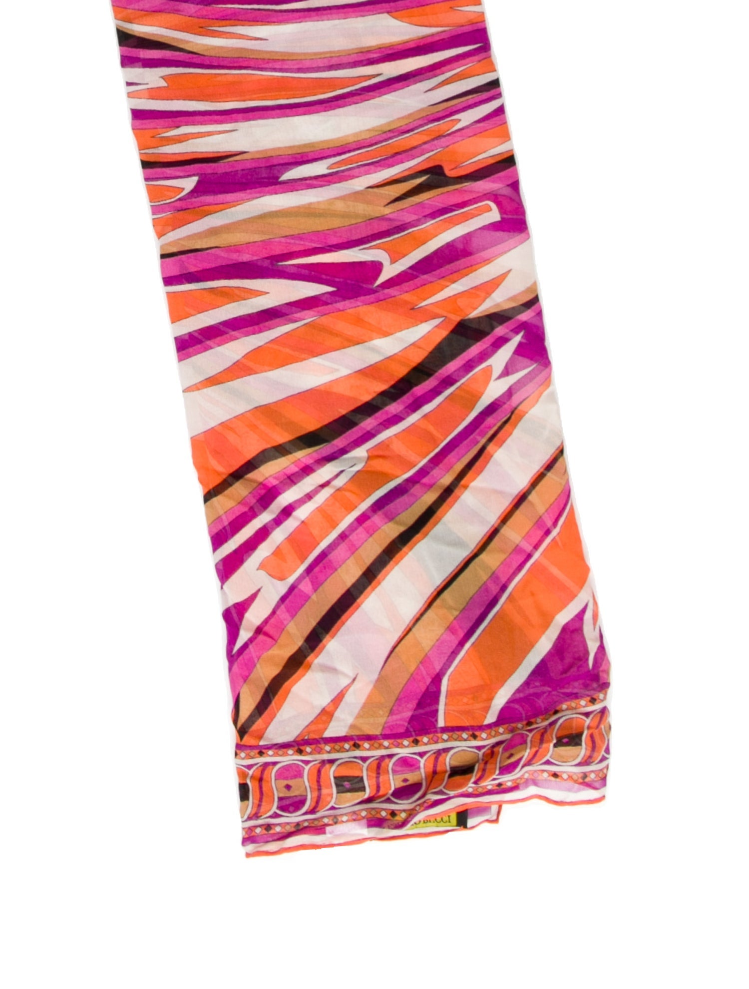 Emilio Pucci Silk Printed Scarf