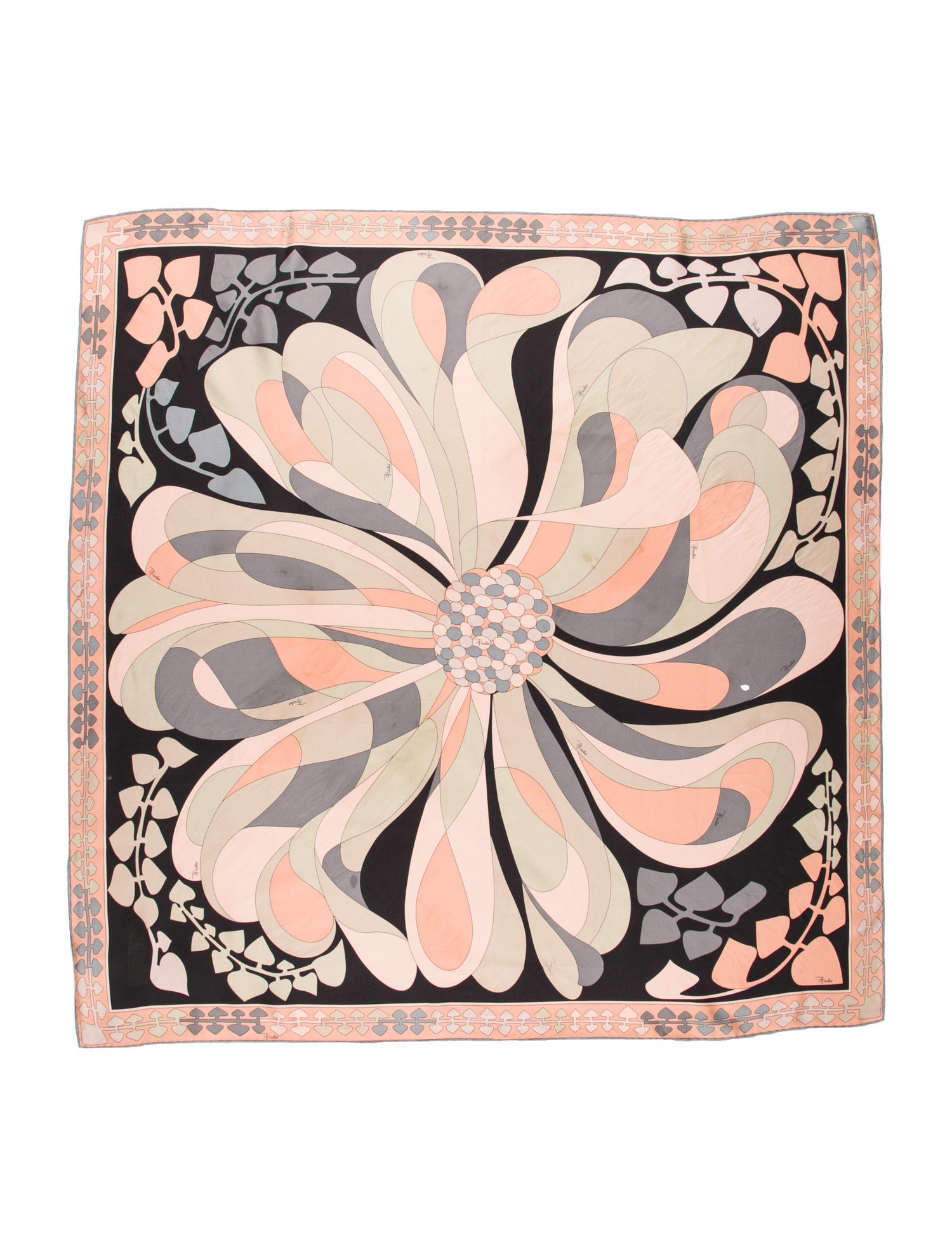 Emilio Pucci Silk Printed Scarf