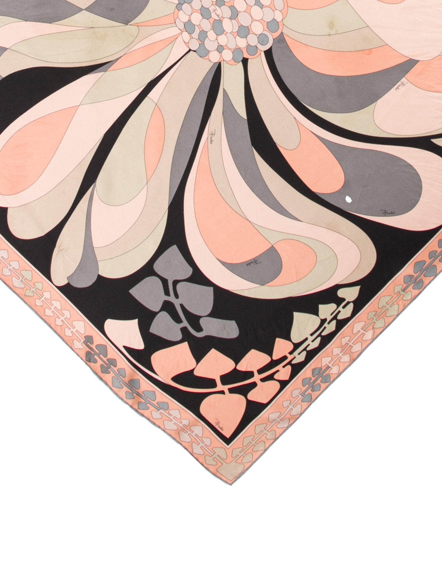 Emilio Pucci Silk Printed Scarf