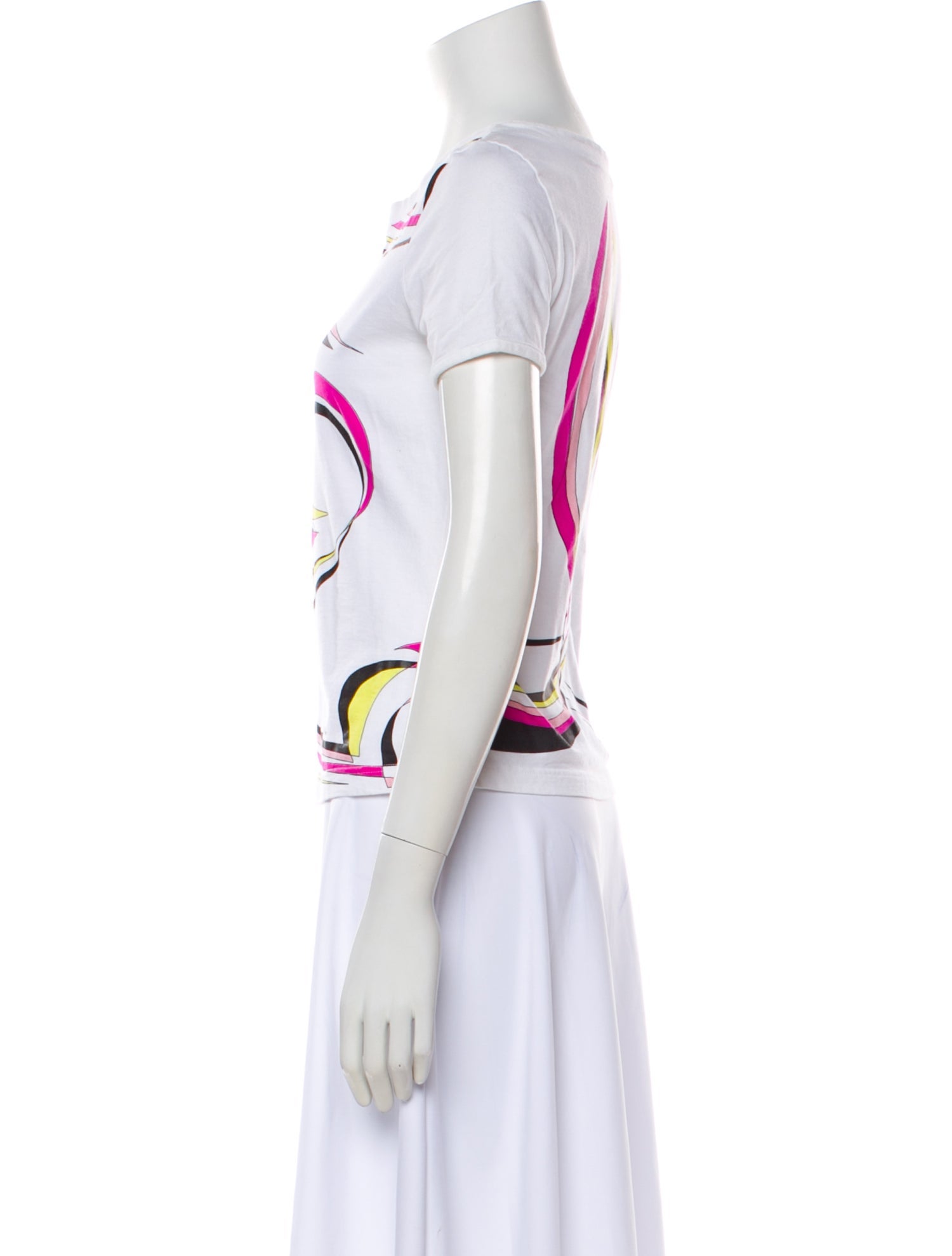 Emilio Pucci Printed Crew Neck T-Shirt