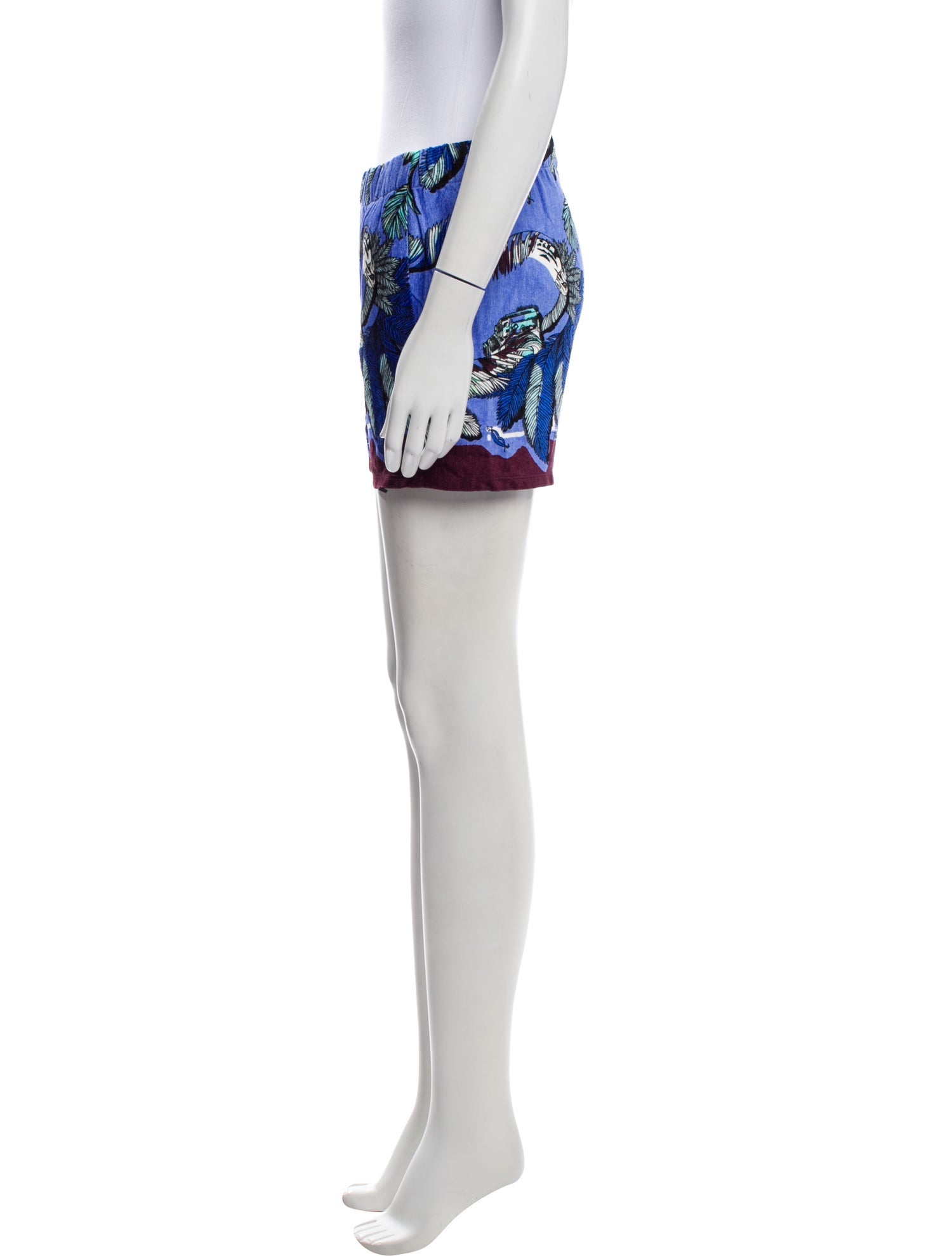 Emilio Pucci Printed Mini Shorts