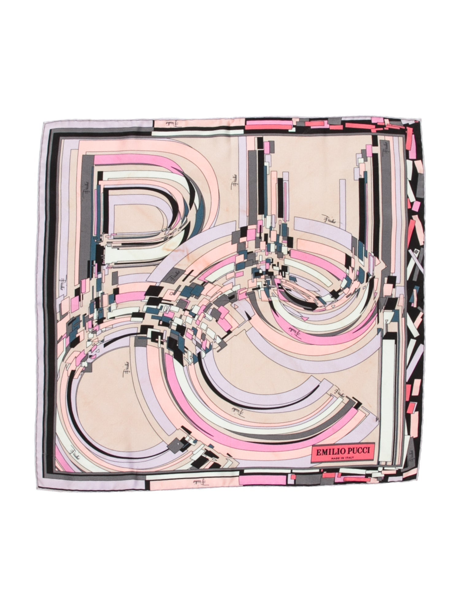 Emilio Pucci Silk Printed Scarf
