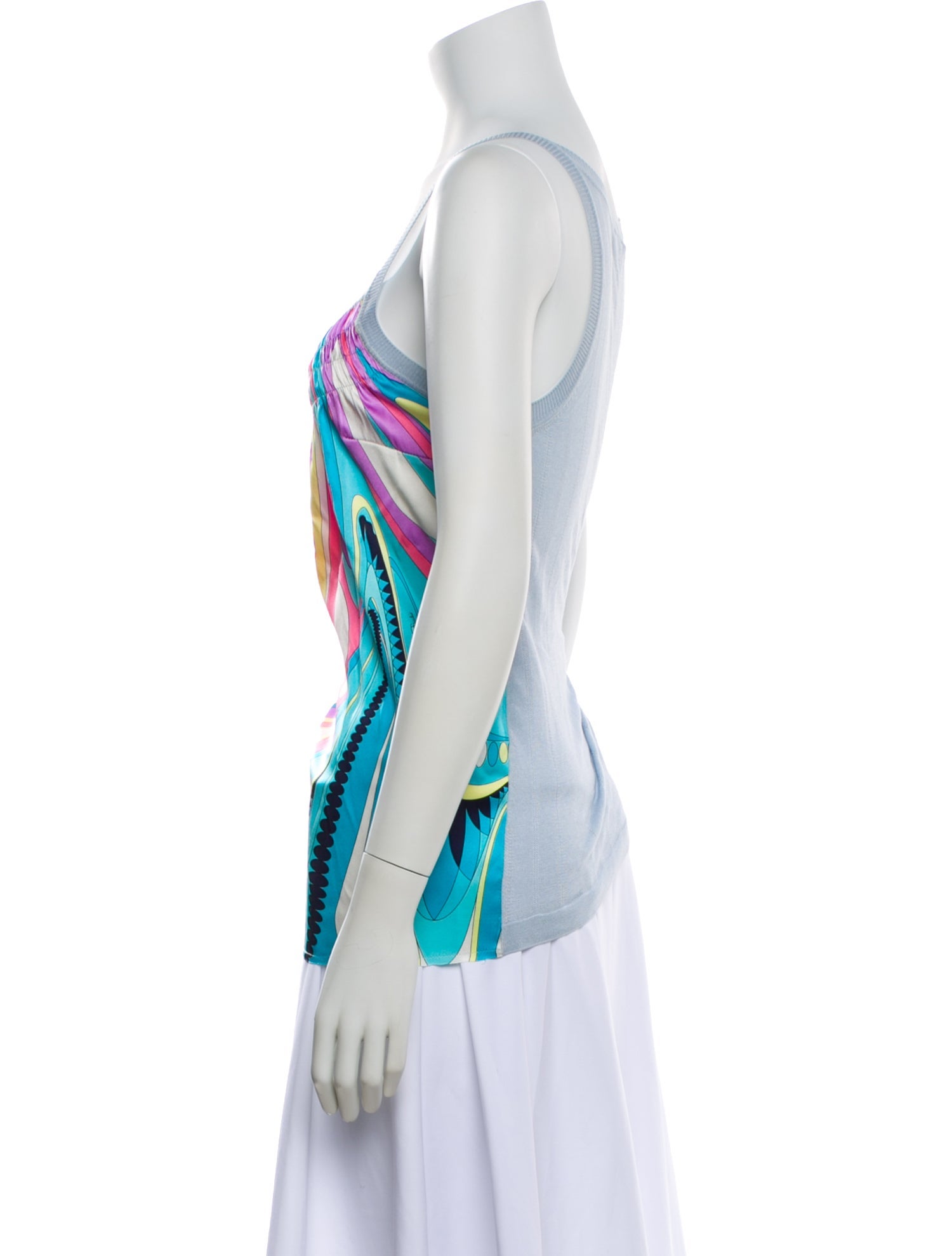Emilio Pucci Silk Printed Top