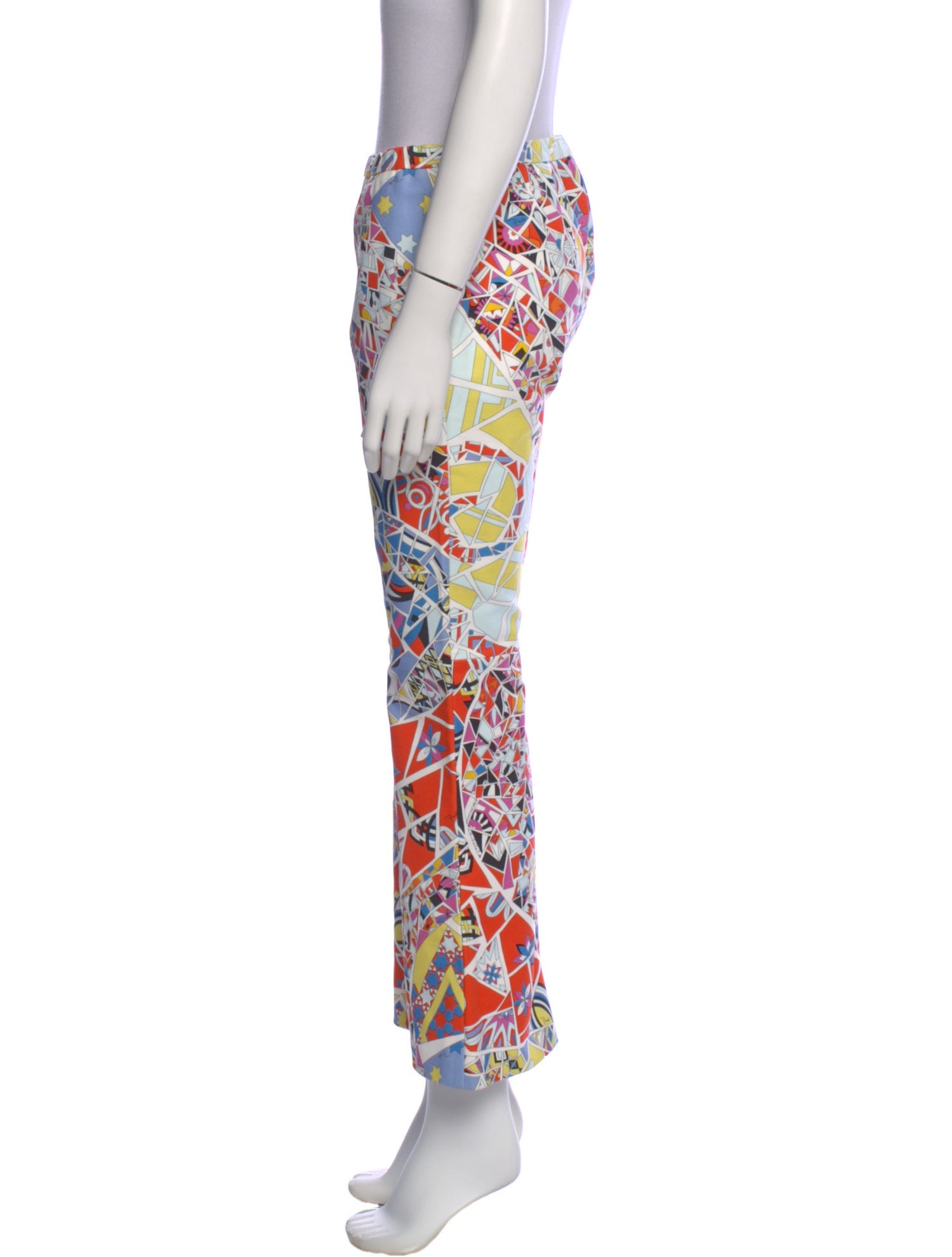 Emilio Pucci Printed Wide Leg Pants