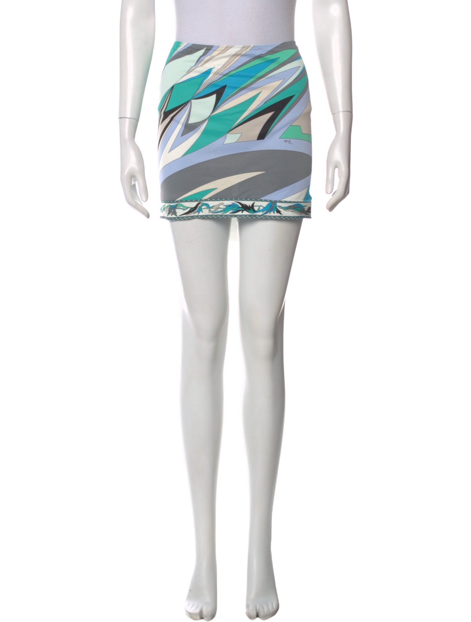 Emilio Pucci Printed Mini Skirt w/ Tags