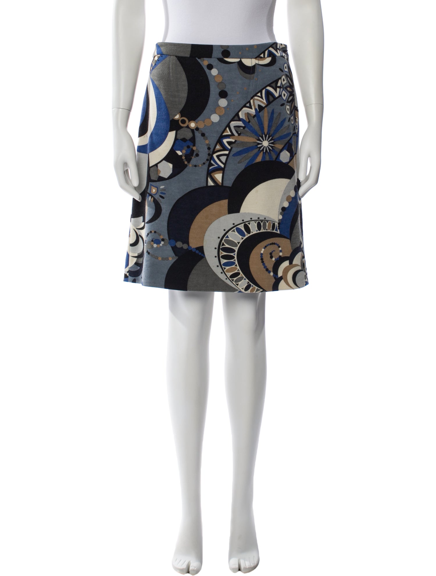 Emilio Pucci Virgin Wool Mini Skirt