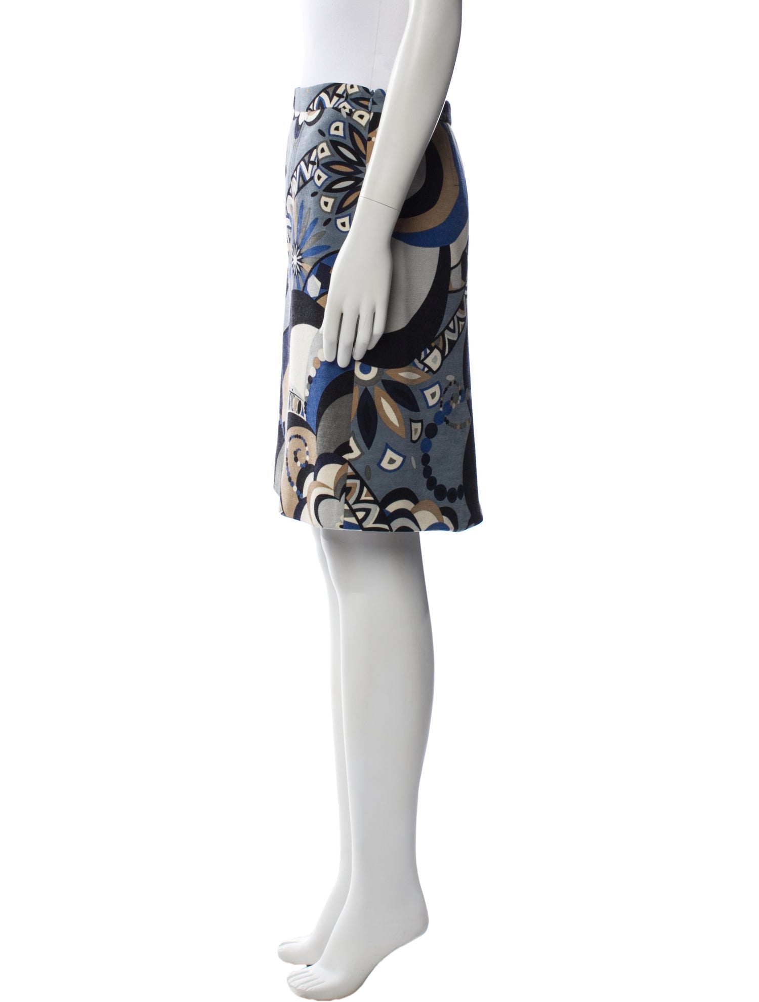 Emilio Pucci Virgin Wool Mini Skirt