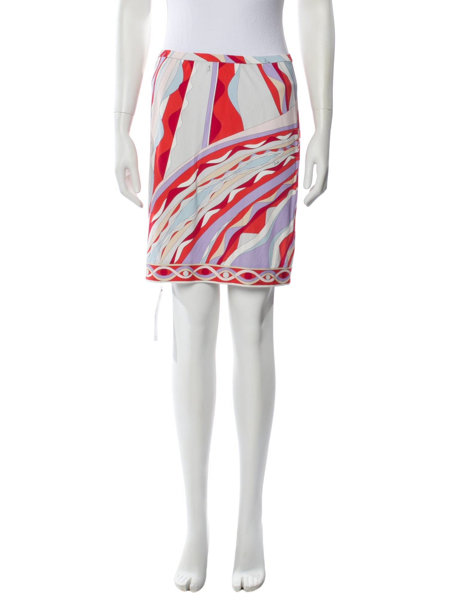 Emilio Pucci Striped Mini Skirt
