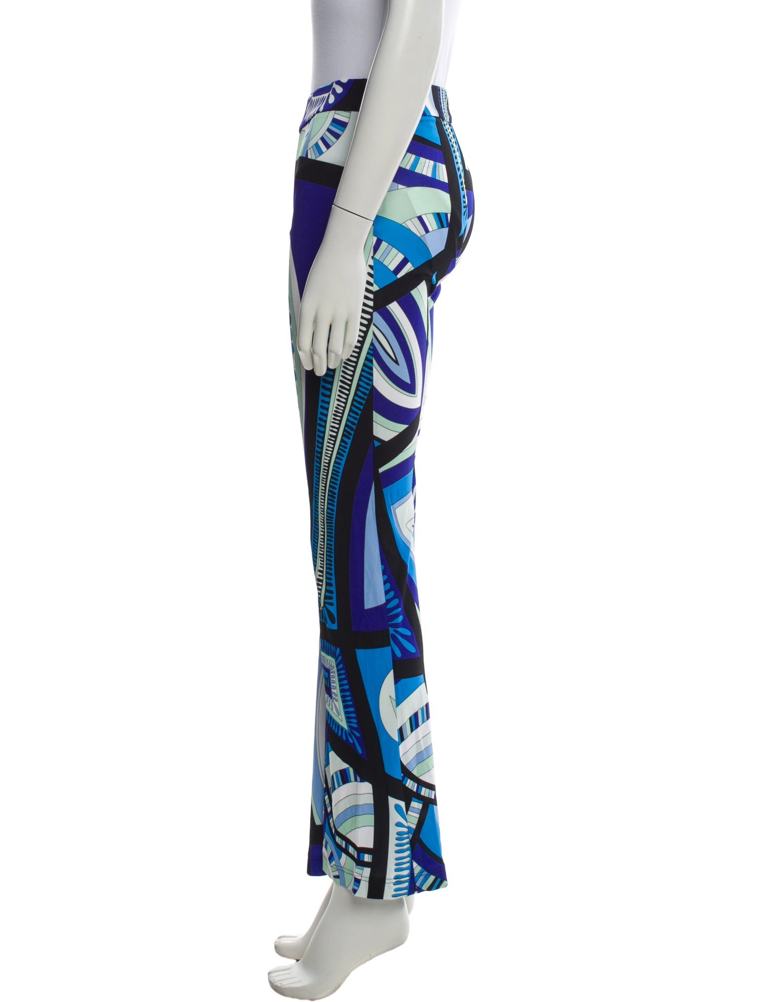 Emilio Pucci Printed Wide Leg Pants