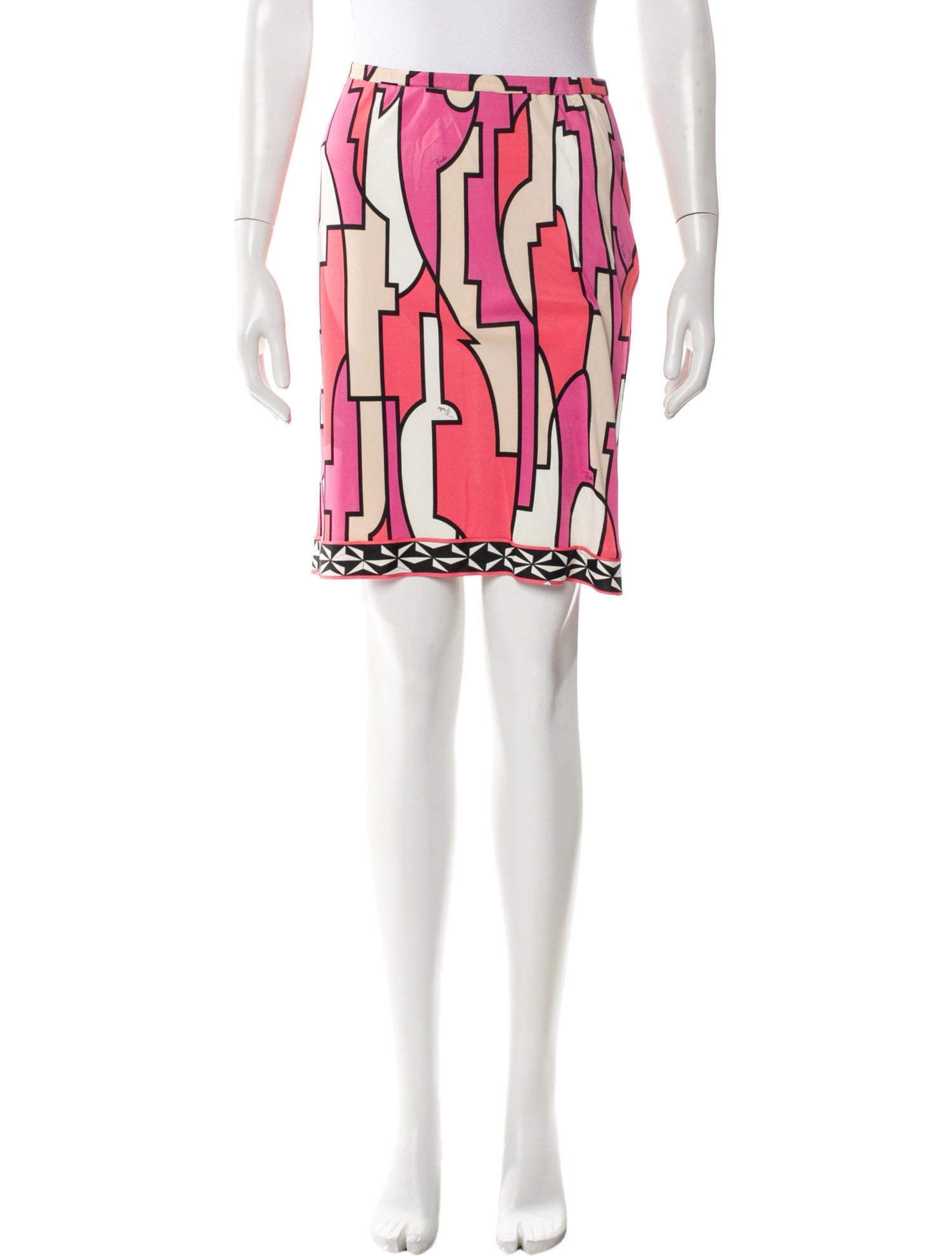 Emilio Pucci Vintage Knee-Length Skirt