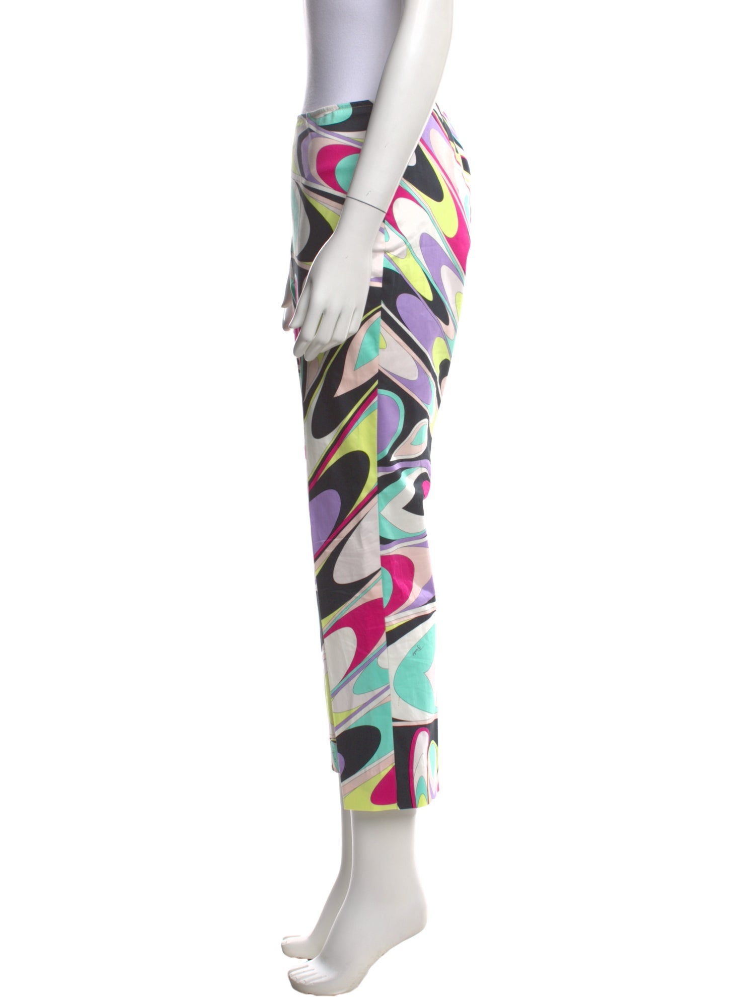 Emilio Pucci Vintage Straight Leg Pants