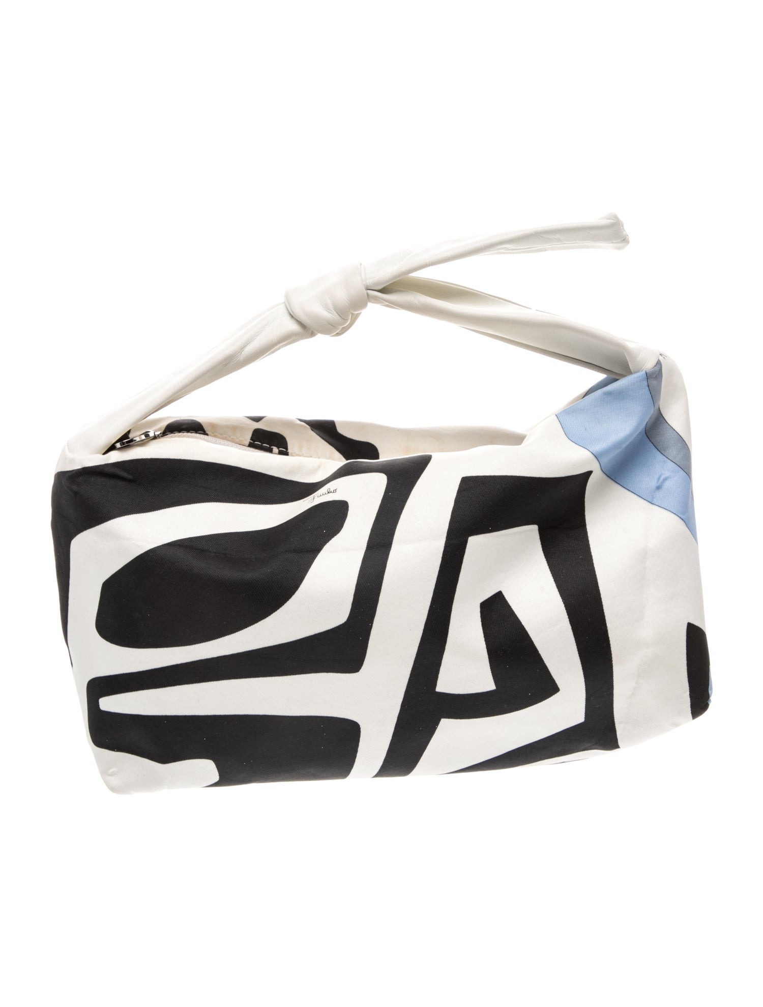 Emilio Pucci Nylon Top Handle Bag