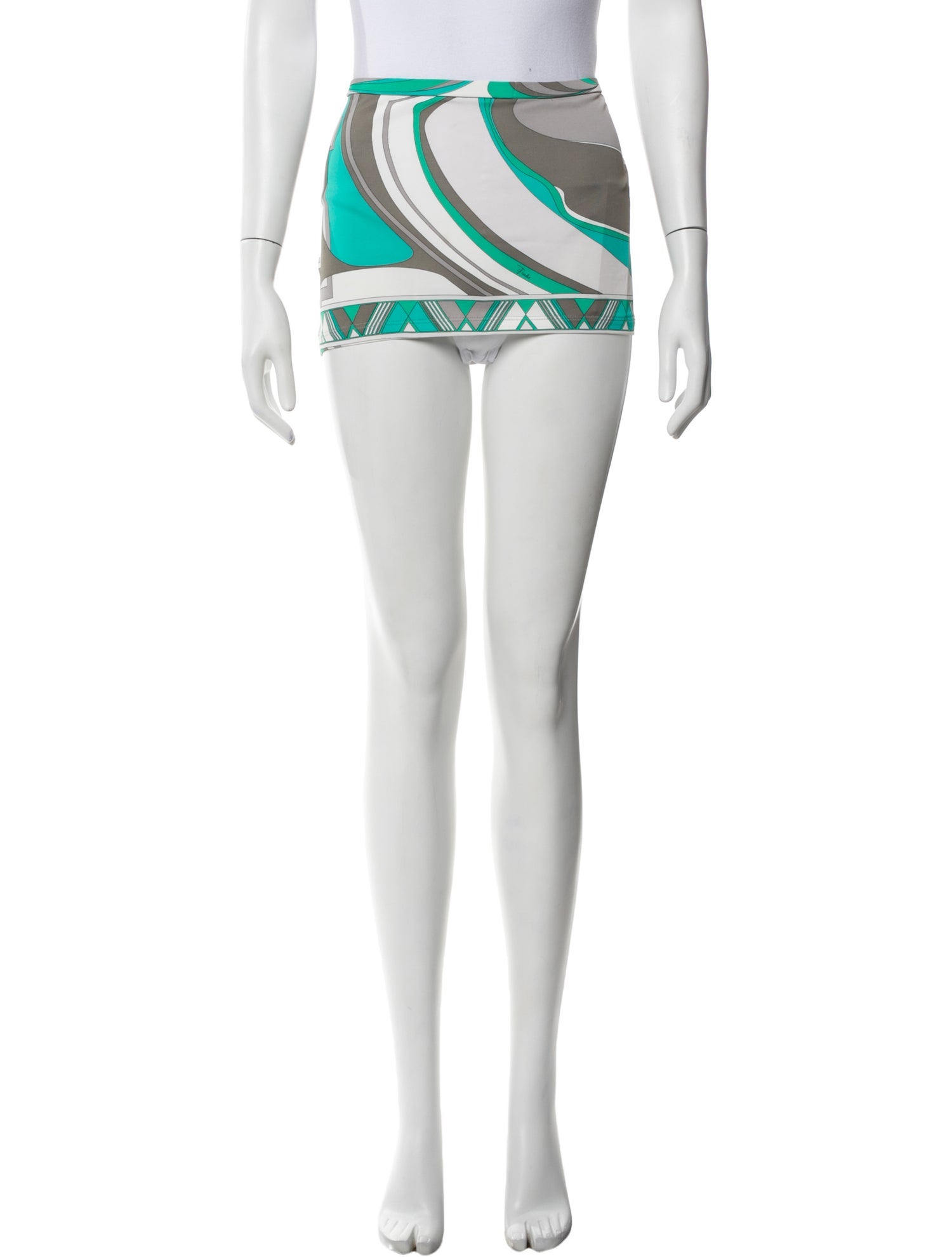 Emilio Pucci Printed Mini Skirt