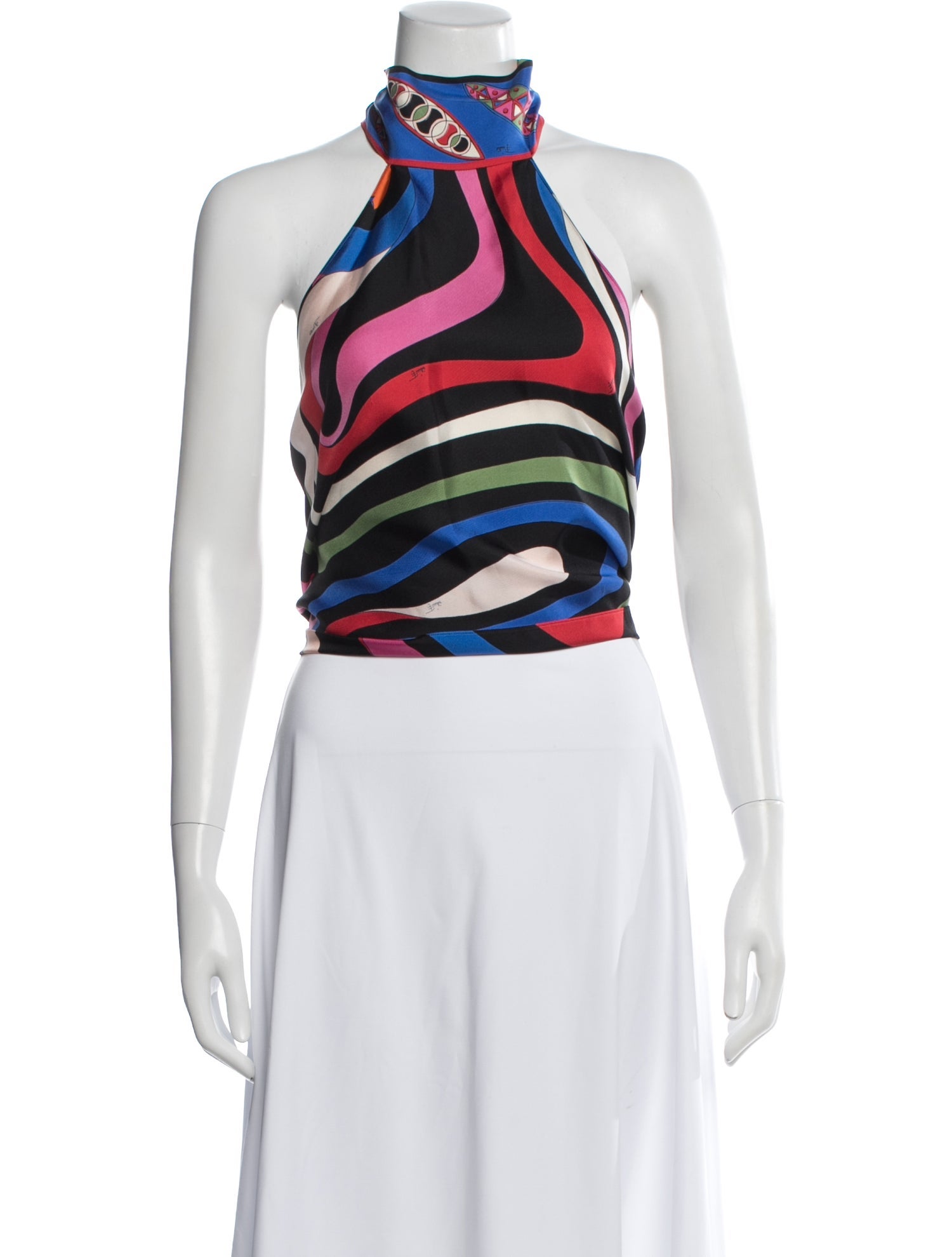 Emilio Pucci Silk Printed Top
