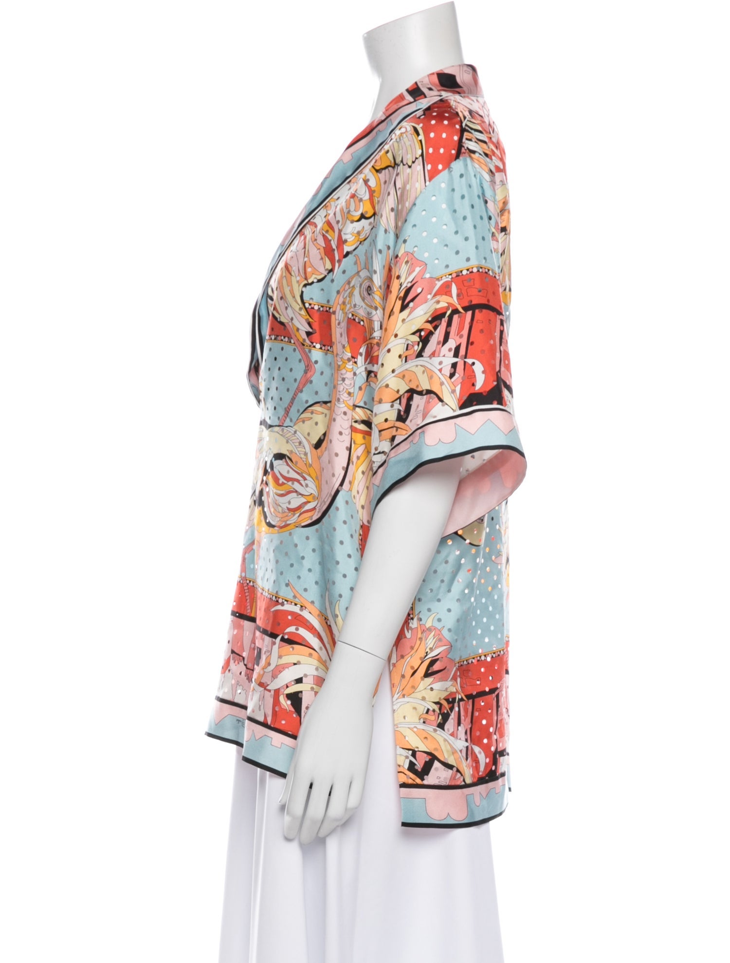 Emilio Pucci Silk Printed Top