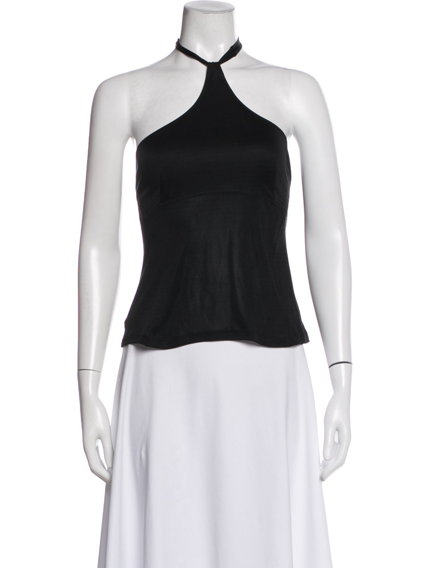 Emilio Pucci Silk Halterneck Top