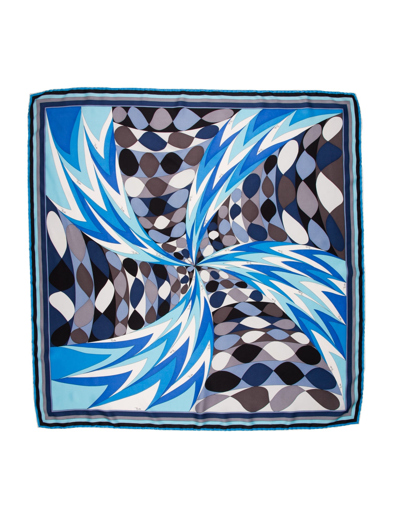 Emilio Pucci Silk Printed Scarf