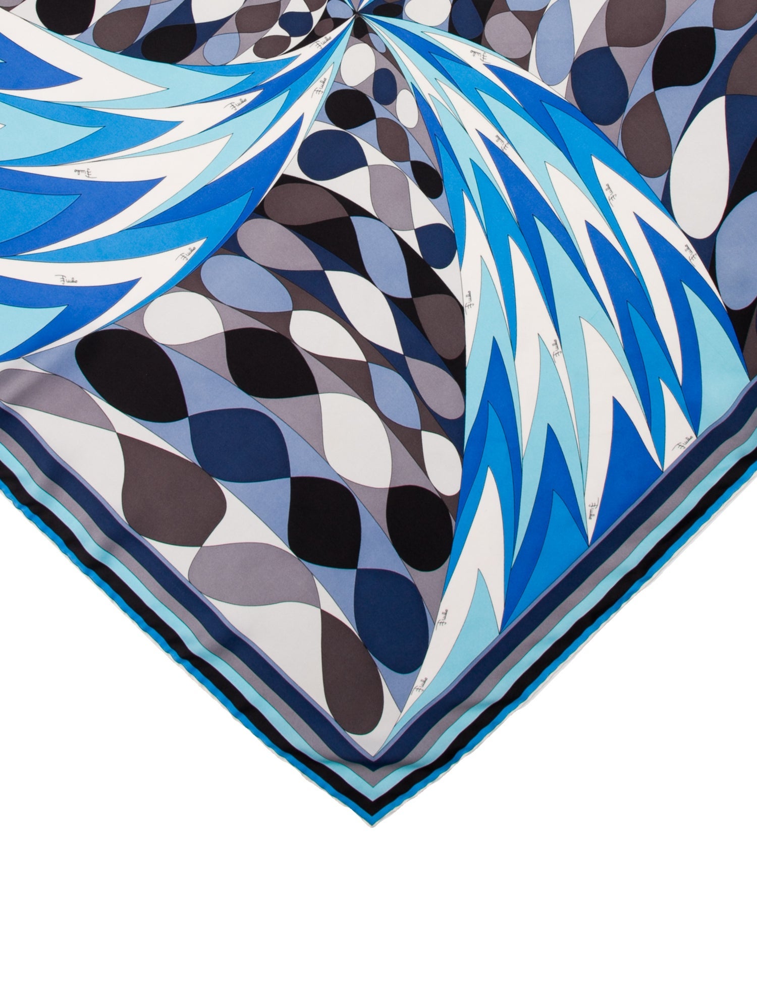 Emilio Pucci Silk Printed Scarf