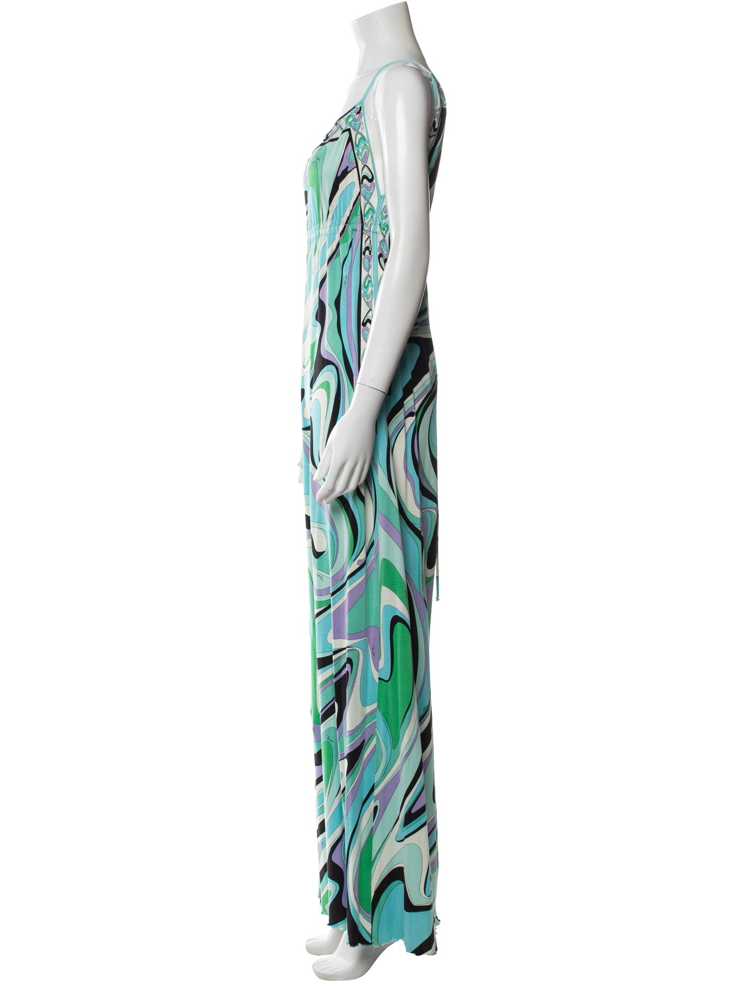 Emilio Pucci Silk Long Dress