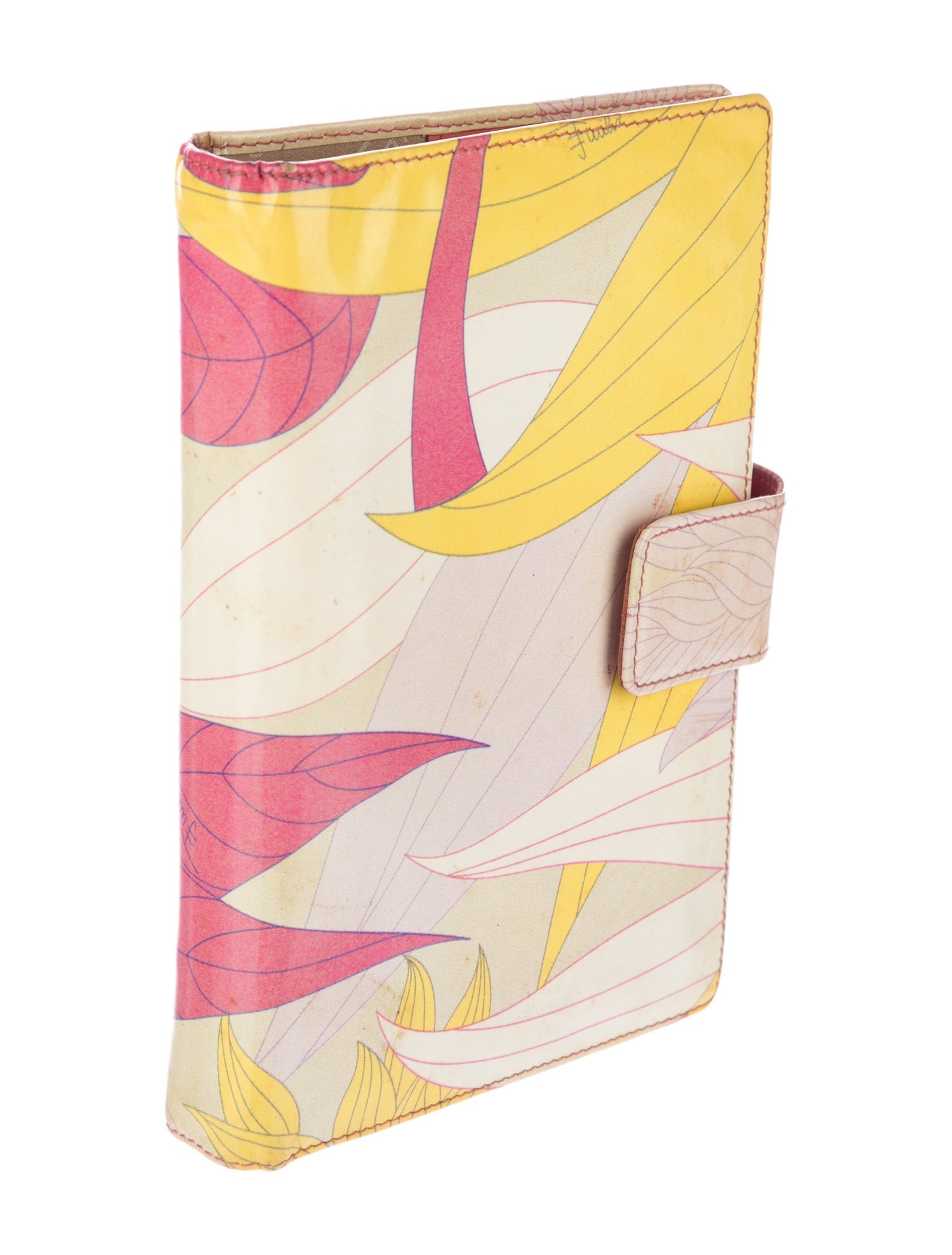 Emilio Pucci Patent Leather Agenda Binder