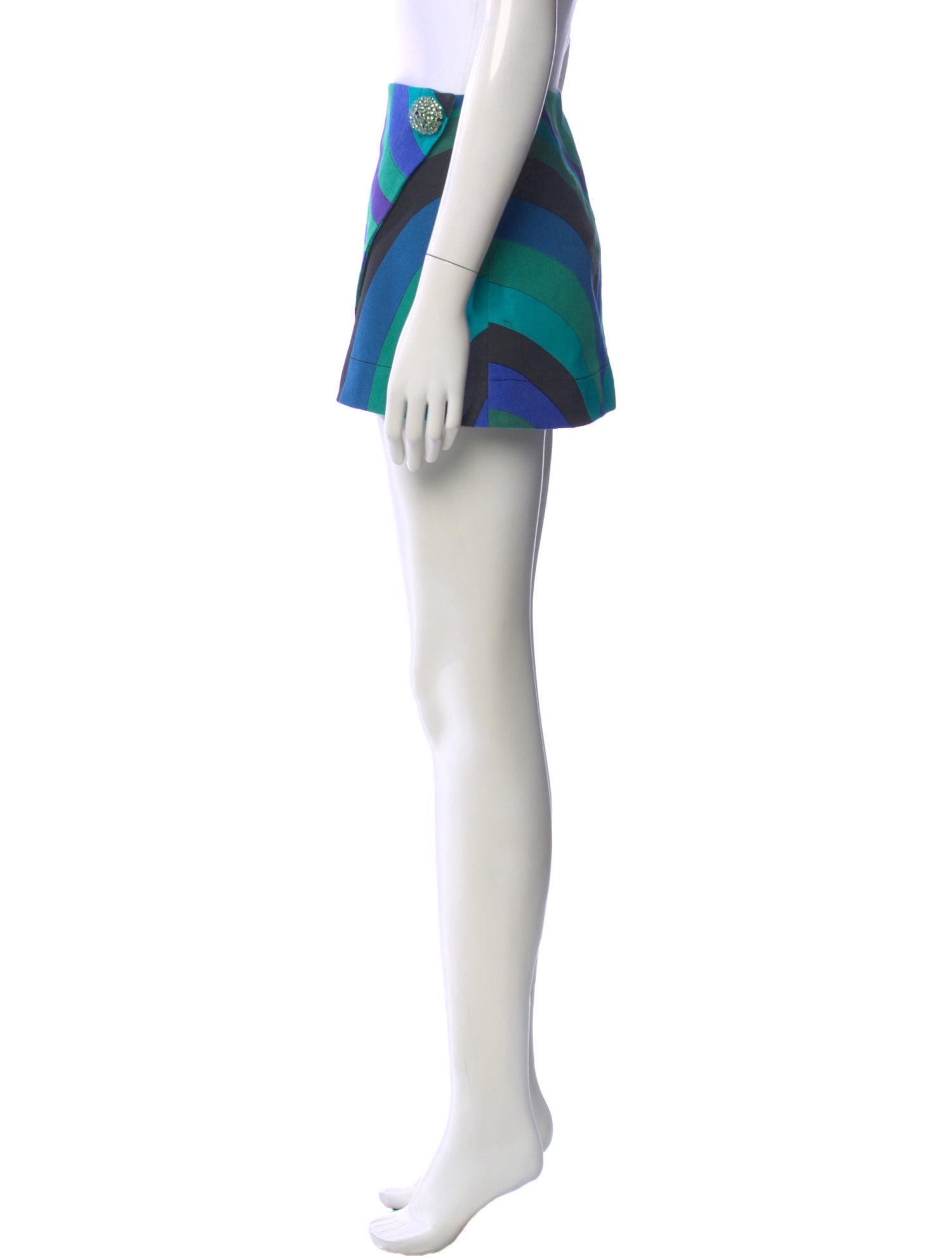 Emilio Pucci Printed Mini Skirt