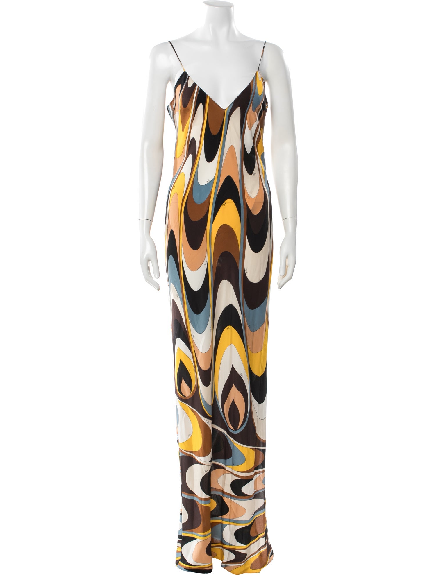 Emilio Pucci Silk Long Dress
