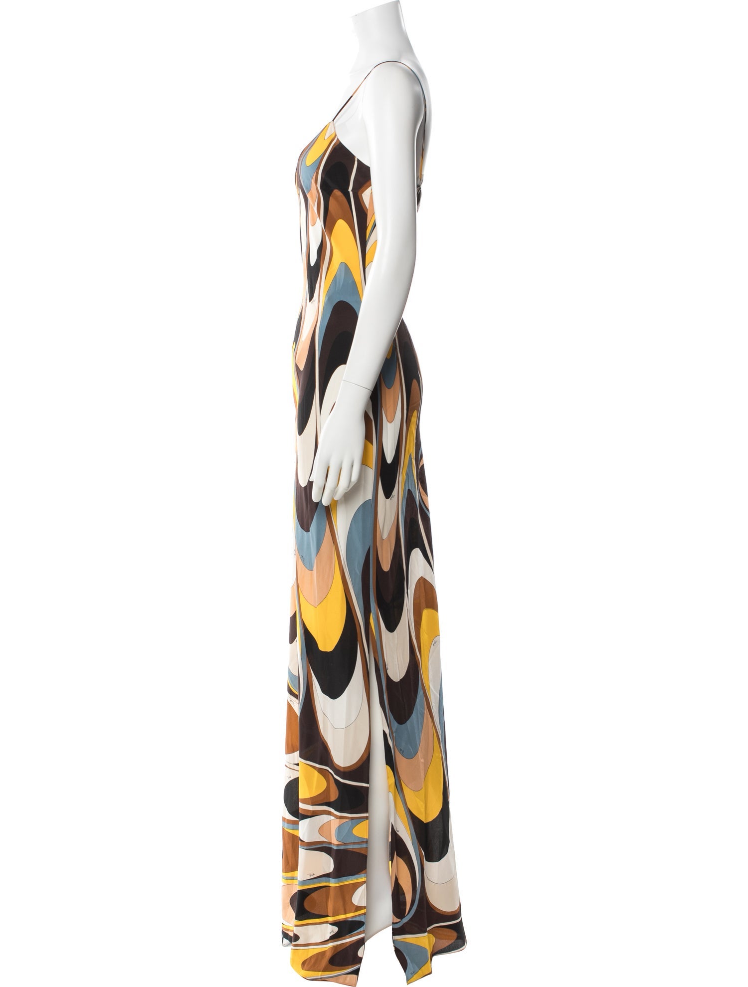 Emilio Pucci Silk Long Dress