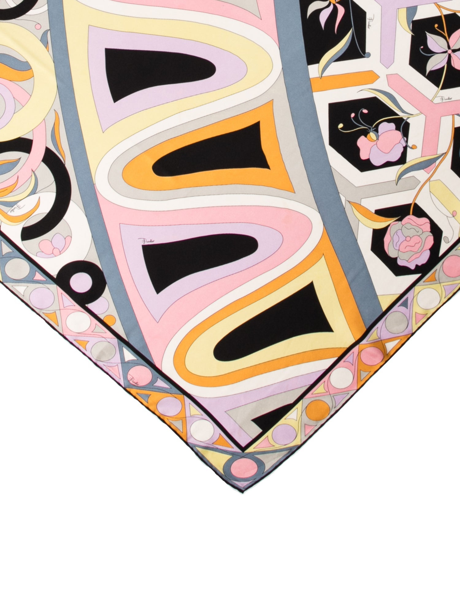 Emilio Pucci Silk Printed Scarf