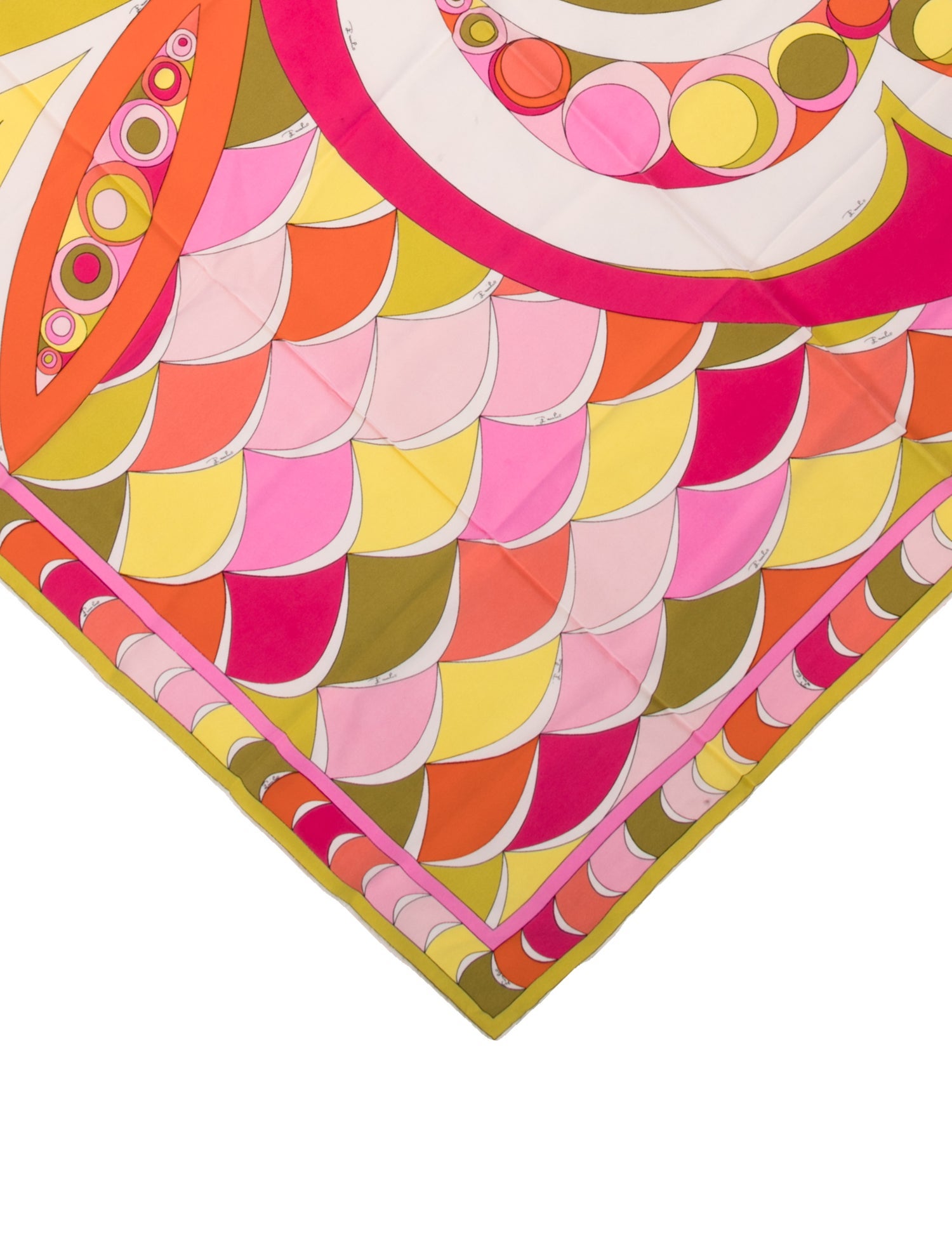 Emilio Pucci Silk Printed Scarf
