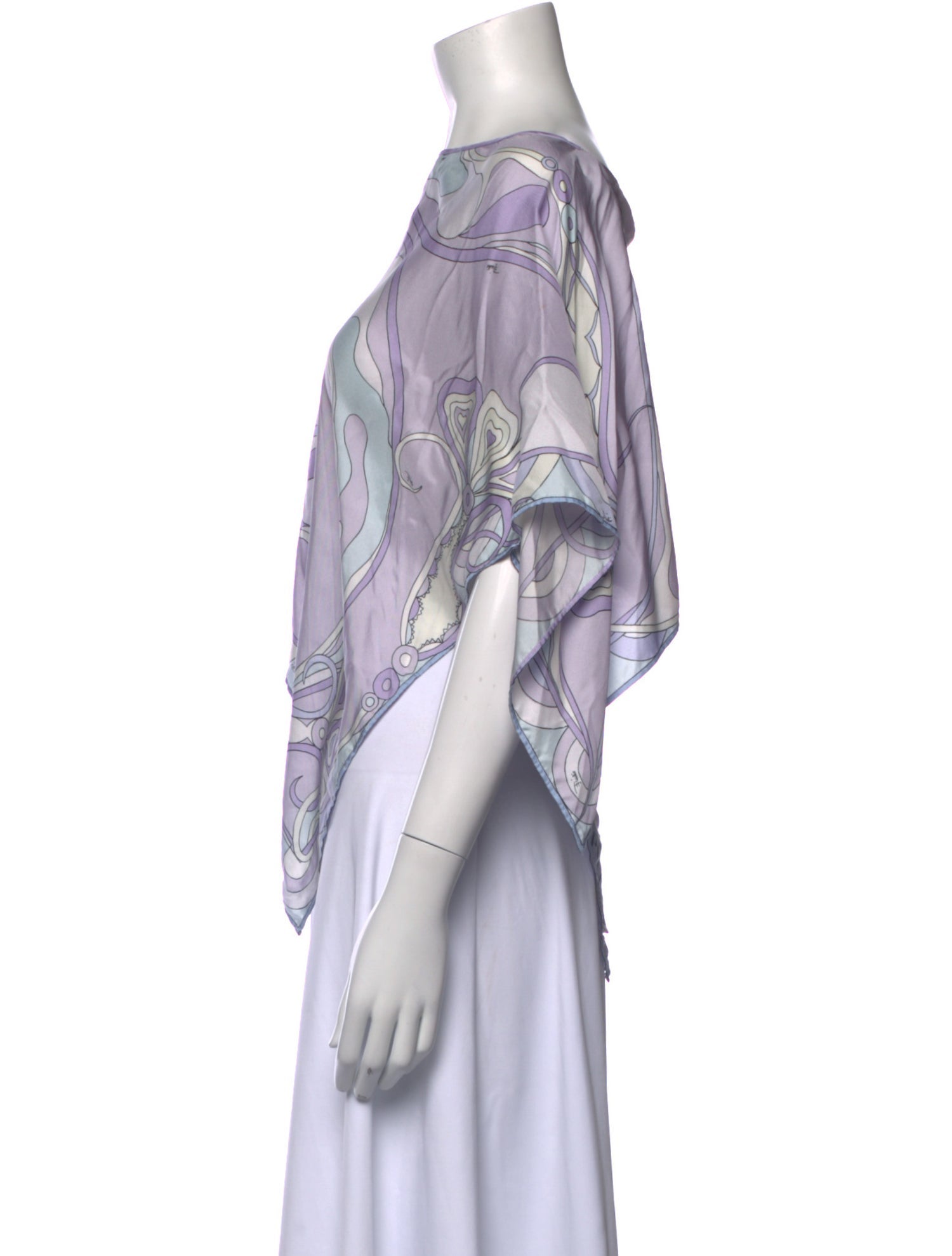 Emilio Pucci Silk Printed Top w/ Tags