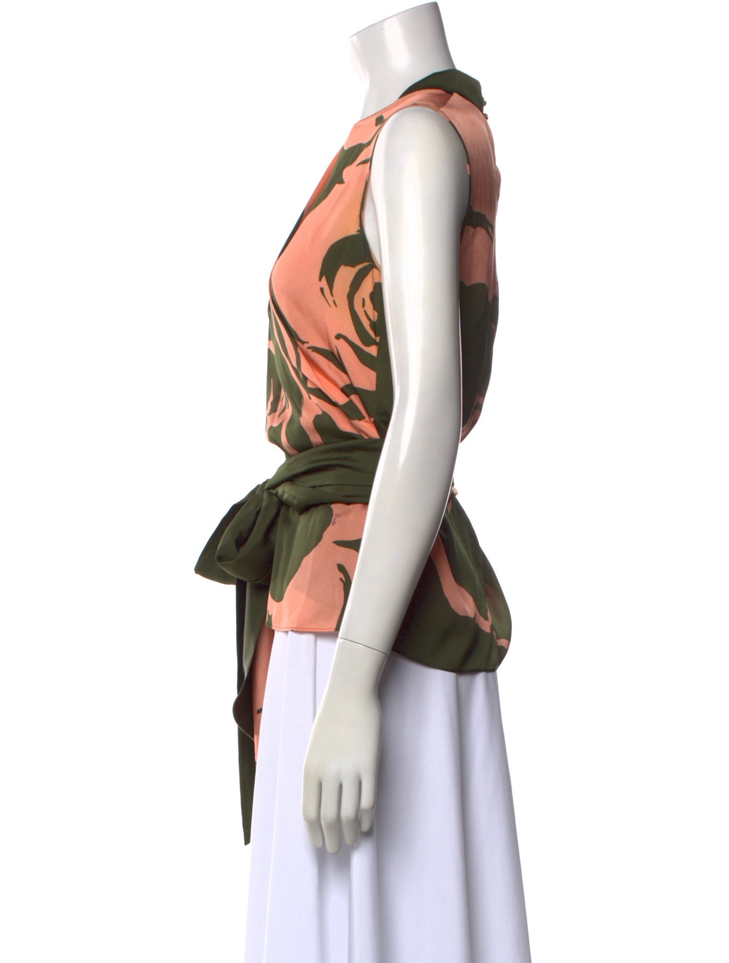 Emilio Pucci Silk Floral Print Top