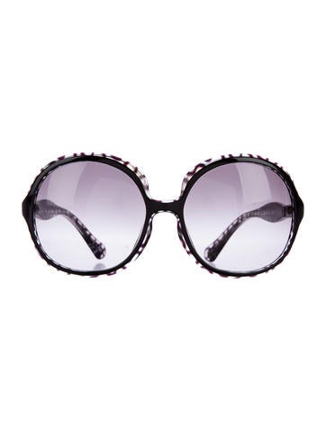 Emilio Pucci Oversize Gradient Sunglasses