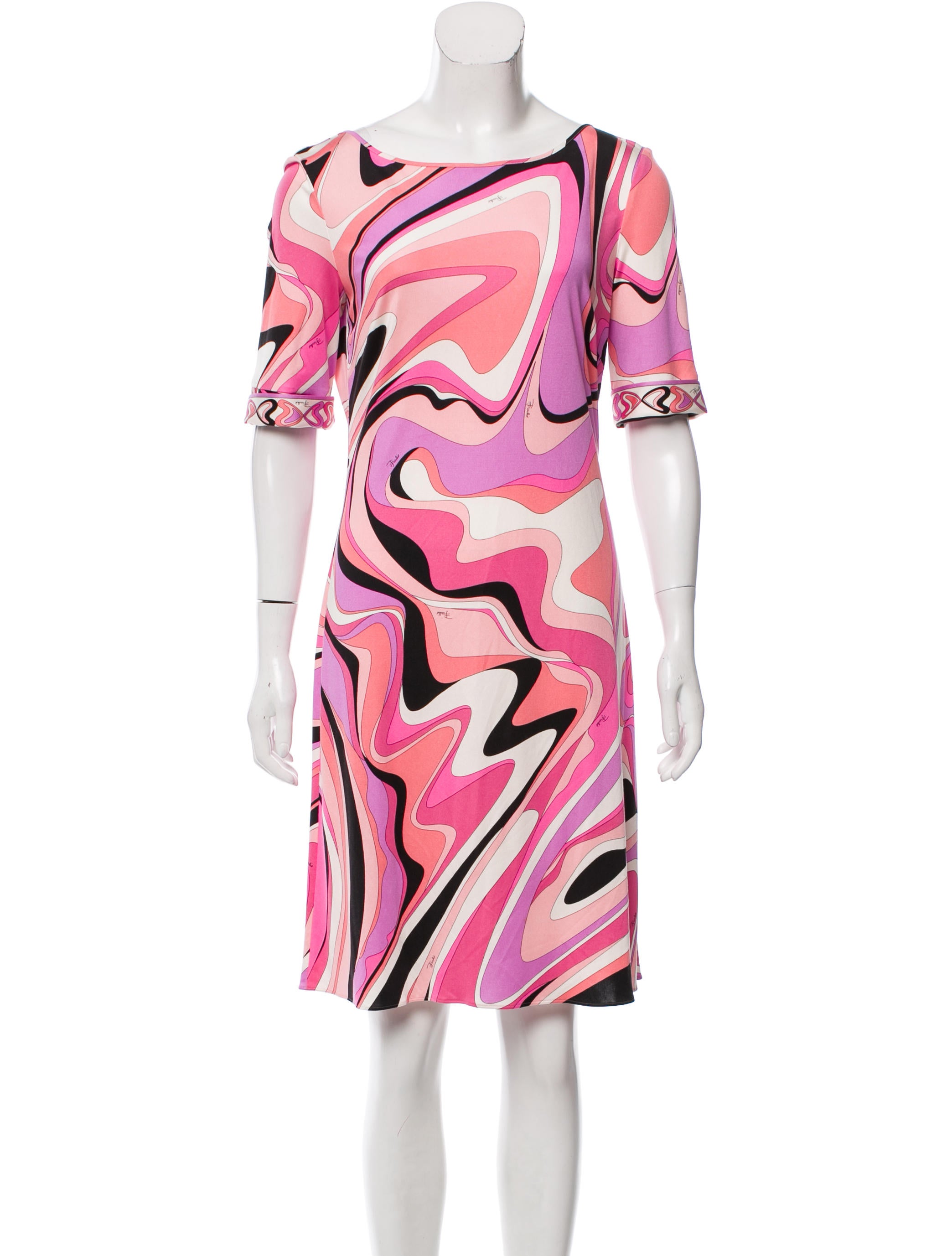 Emilio Pucci Girly Silk Dress emilio pucci printed silk dress clothing emi38805 Emilio Pucci Girly Silk Dress emilio pucci printed silk dress clothing emi38805