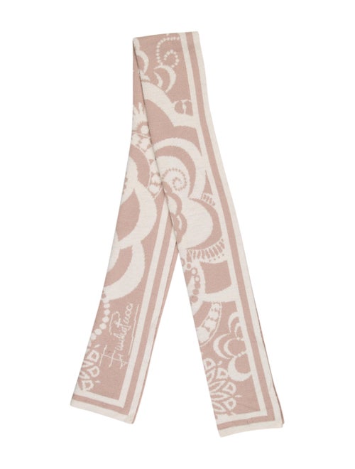 Emilio Pucci Wool-Blend Print Scarf wool
