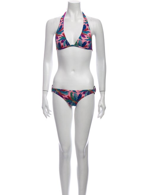 Emilio Pucci Printed Bikini Pink