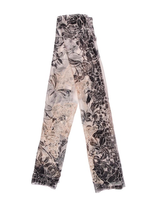 Emilio Pucci Printed Silk Scarf pink