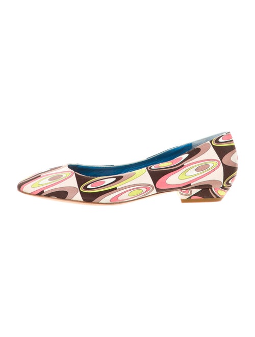 Emilio Pucci Printed Ballet Flats