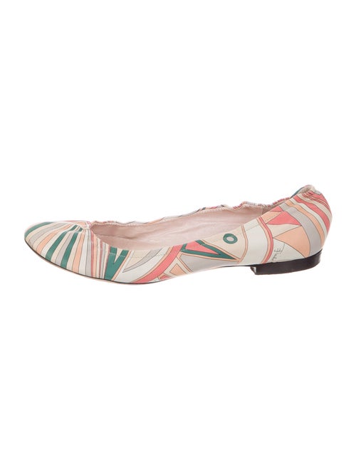 Emilio Pucci Printed Ballet Flats