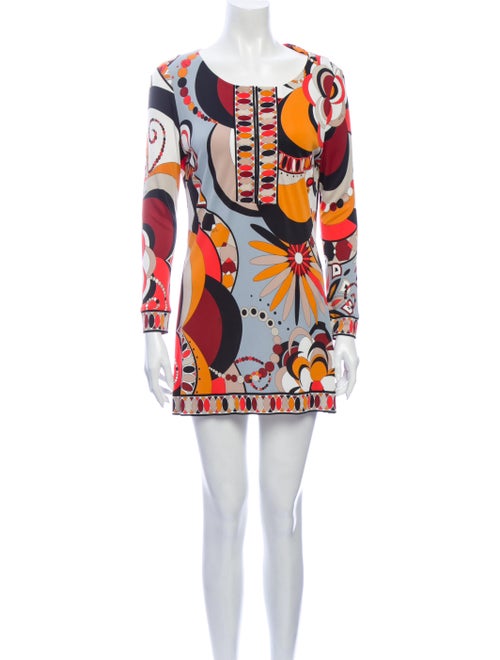 Emilio Pucci Printed Mini Dress