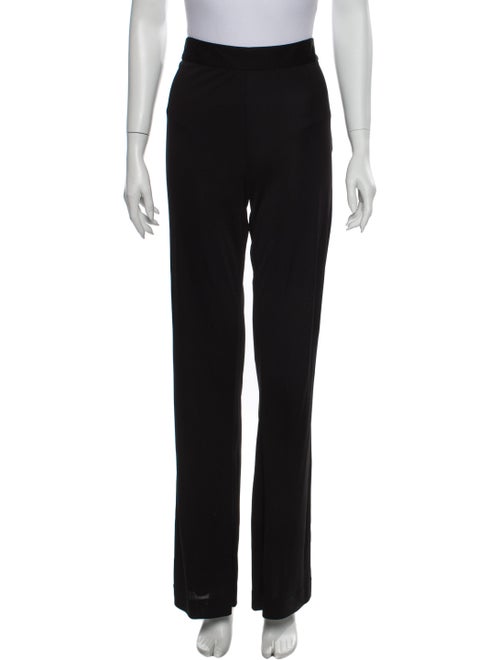 Emilio Pucci Straight Leg Pants Black