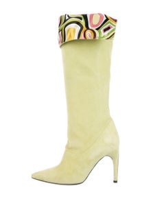 Emilio Pucci Suede Boots