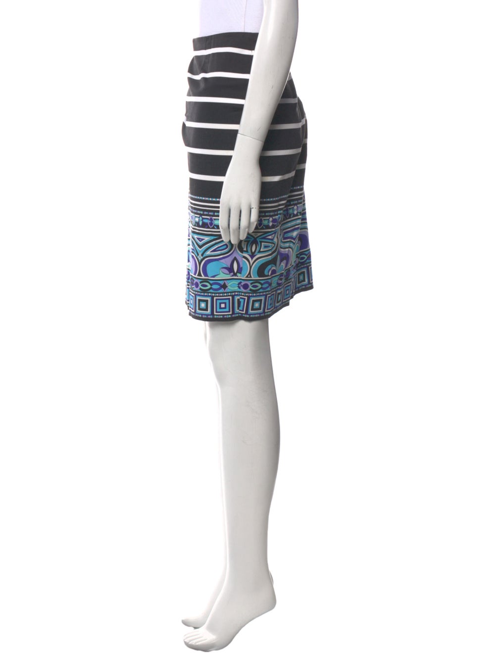 Emilio Pucci Striped Knee-Length Skirt - image 2