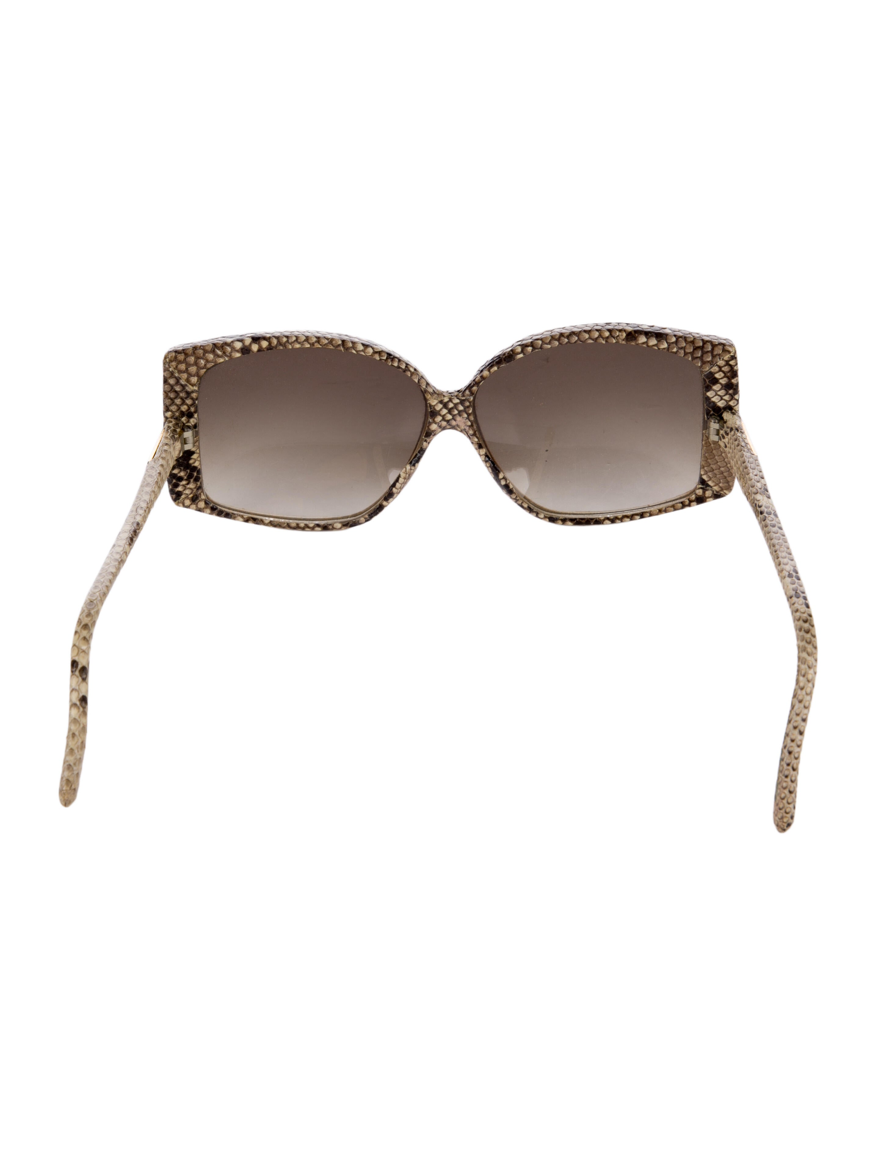 Emmanuelle Khanh Vintage Square Sunglasses
