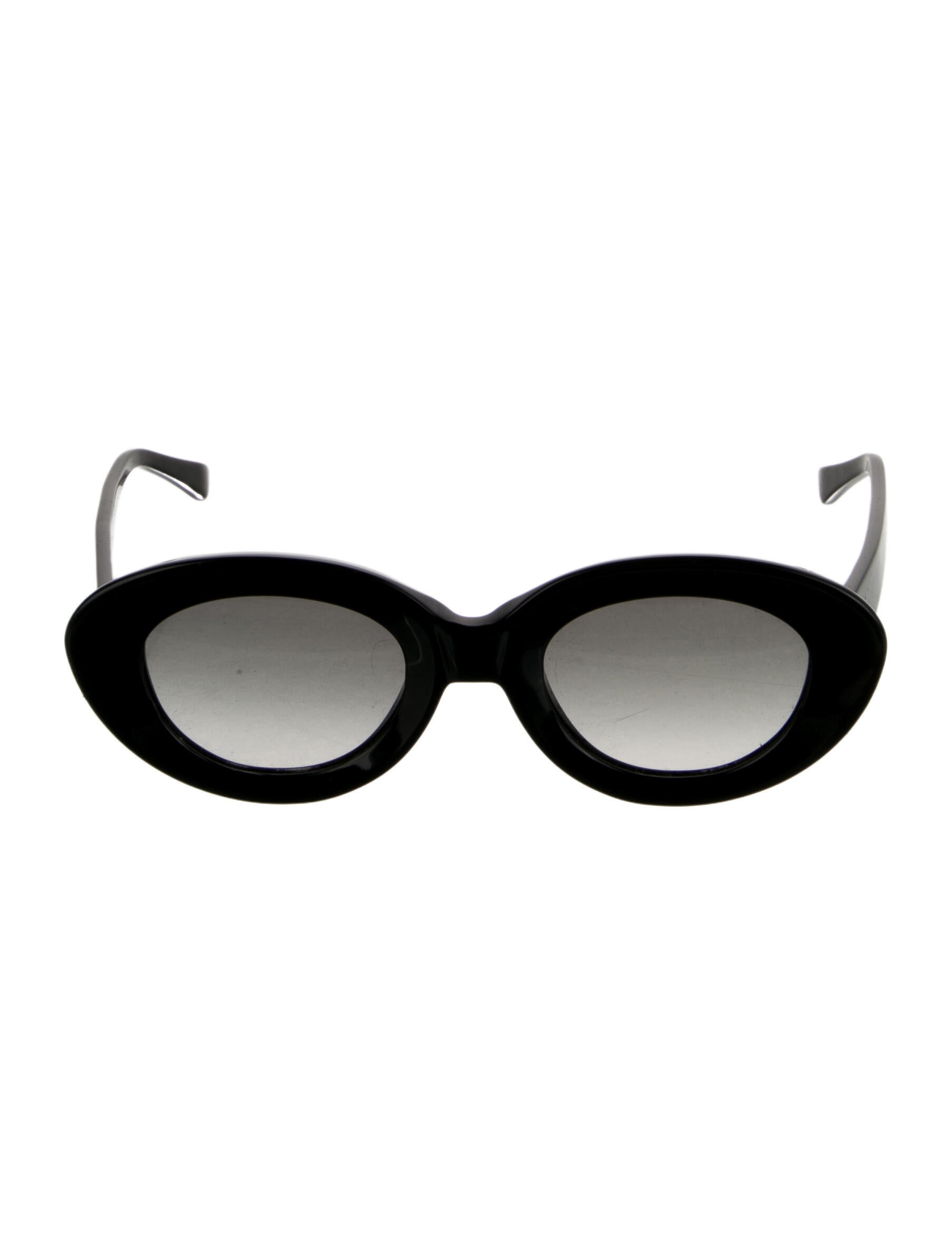 Emmanuelle Khanh Cat-Eye Gradient Sunglasses